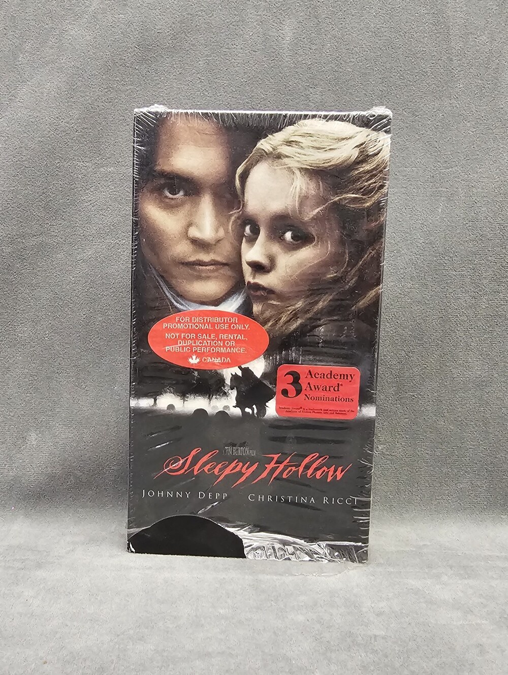 Sleepy Hollow Screener ( VHS, 1999 ) Horror, Paramount. Johnny Deep B2-11